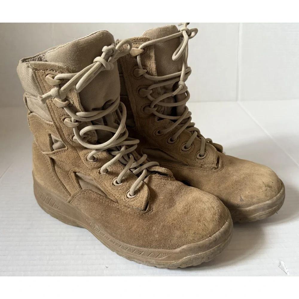 BELLEVILLE - Men's Military Made in‎ USA Leather Combat Boots - Size 4.5R